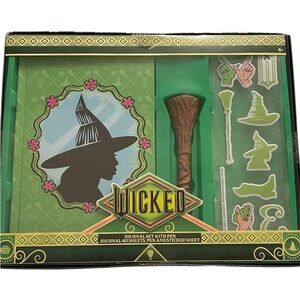 Wicked Journal Set with Pen and Stickers